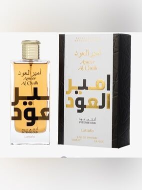 Lattafa Ameer Al Oudh Intense Oud Gold Fragrance 3.4 Oz